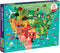 Mudpuppy 1000 Piece United States Jigsaw Puzzle for Adults, Vibrant Illustrations of 50 States
