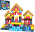 Desire Deluxe Magnetic Building Blocks 87 PCS 3D STEM Construction Cubes, Montessori