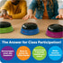 Learning Resources Recordable Answer Buzzers - Classroom Must Haves Supplies, Kids Toys, Sound Effect Button, Family