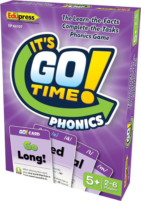 Teacher Created Resources It’s GO Time! Game - Phonics (EP66107) for Educational Fun
