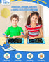 TEKFUN 2 Pack LCD Writing Tablet for Kids, 8.5 Inch Blue Doodle Board Reusable Drawing Tablet with Lanyard