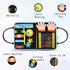 Busy Book for Toddlers - Montessori Busy Board with Sensory Activities for Learning Fine Motor Skills, Travel Toys