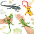 13.5 Inch Lizard Toy with Sound - Colorful Plastic Fake Big Artificial Model Lizards for Educational Prop Party Favor