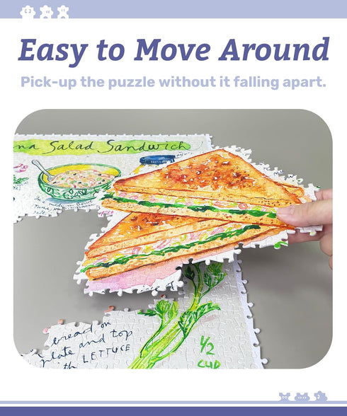 Fangyu Ma Plastic Jigsaw Puzzles for Adults, 2000 Pieces, It's Party Night, No Puzzle Mat Required