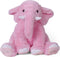 Elephant Weighted Stuffed Animals, 5 lbs 16 inches Pink, Large Cuddly Pillow Gift for Kids & Adults