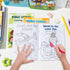 24Pcs Zainpe Christian Bible Stories Coloring Books for Kids Bible Study Easter Theme DIY Art Drawing Book Jesus Noah's