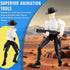 Deeplus 13 13 Dummy 13 2-Pack 5.4 inches 13 13, Titan Action Figure, Cowboy Already Assembled Action Figures for Boys