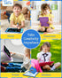 TEKFUN 3 Pack LCD Writing Tablet for Kids - 8.5 Inch Doodle Board, Reusable Drawing Tablet with Lanyard, Educational