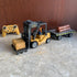 11 2 1 3+ KNACKTOYZ Remote Control Forklift with Flatbed Truck, Channel RC Forklifts with Spray, Cool Lights & Sound