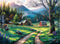 1000 Piece Jigsaw Puzzle for Adults - Bear Creek Ranch by Buffalo Games - Charles Black - 26.75 x 19.75