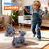 Programmable PRANITE Robot Dog, Remote Control Dog Toy for Kids with One-Key Following, Voice Control, Touch, Dance