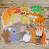HOWAF 27 Pieces Jungle Animal Themed Party Decorations - Adorable Animal Cutouts, Paper Cutouts for Birthday Party