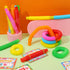 30 Packs JOYIN Valentines Day Pop Tubes Fidget Toys for Kids, Stretchy Tube Stress Relief Fidget Toy for Kids