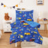 Wake In Cloud - Toddler Bedding Set for Boys, Construction Car Excavator