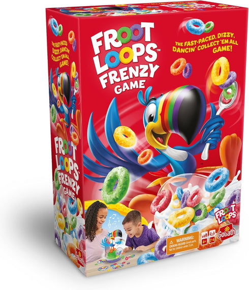 Goliath Froot Loop Frenzy - Skill & Action Game for Ages 6 and Up, 2-4 Players, Fast-Paced Fun!