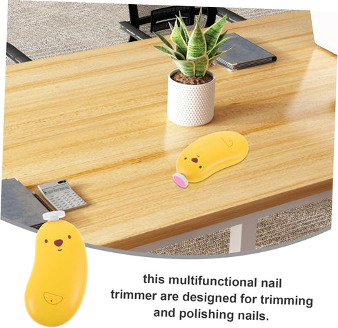 Trimmer Didiseaon Nail File Electric Clipper Electric Clipper Grinding Heads Led Light Versatile for Toddlers Newborns