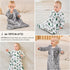 6-12 2.0 2-Way Unnivoll Fleece Baby Sleep Sack Months Long Sleeve Tog Baby Wearable Blanket with Zipper Warm Sleeping