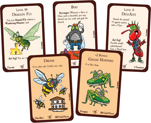 Steve Jackson Games Munchkin: The Floor is Larva, Strategy Card Game for Ages 10+, 3 to 6 Players