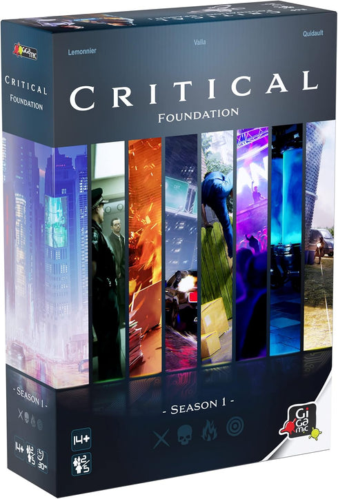 Critical: Foundation (Season 1) | Role Playing Game for Teens and Adults | RPG | 2 to 5 Players | 30 Minutes