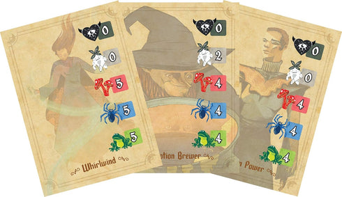 AEG Whirling Witchcraft Halloween Board Game | 2-5 Players | Ages 10+ | Generate Magical Ingredients & Use Recipes