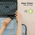 KeaBabies Portable Diaper Changing Pad, Travel, Car - Large Waterproof Baby Changing Mat, Wipeable, Padded, On The Go