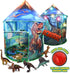 Dinosaur Pop Up Kids’ Play Tent by Toy To Enjoy, Indoor & Outdoor, Includes Remote Controlled Lights & 6 Toys
