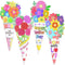 ceiba tree 24 Pcs Color Your Own Mothers Day Bouquet Crafts Happy