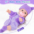 ZNTWEI 12 Inch Backpack Playset Backpack, 3 Baby Doll with Washable Dolls and Accessories Includes Bottles, Nipple