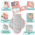 Portable Changing Pad for Baby - Travel Diaper Changing Mat, Large Waterproof, Foldable & Detachable with Wipes Pockets