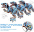 SAURAWAN 1-3 3-5 5-7, Allosaurus Wind Up Dinosaur Toys for Kids Realistic Dino Easter Wind Up Toy, Novelty Jumping