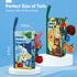 hahaland Baby Toys 0-6 Months, Crinkle Books for Babies 2PCS, Soft Montessori Toys for Tummy Time, Newborn Gifts