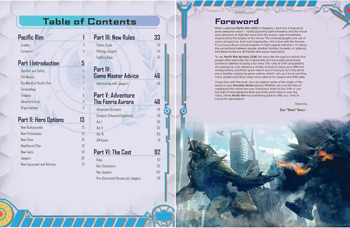 Everyday Heroes Pacific Rim Cinematic Adventures Roleplaying Game