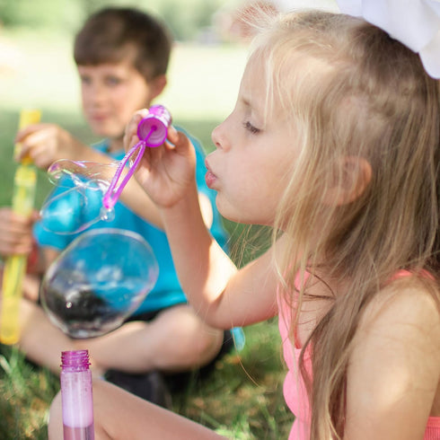 Sunny Days Entertainment Maxx Bubbles 4oz Bubble Wands, 6 Pack for Summer Fun and Outdoor Party Favors