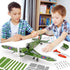 BESTYMXY Set 1:32 8-12, Model Airplane, Assembly Building Scale Airplane Model Metal Toys, STEM Projects for Kids Ages