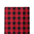 Woodland-Themed Baby Changing Pad Cover - Buffalo Plaid Design