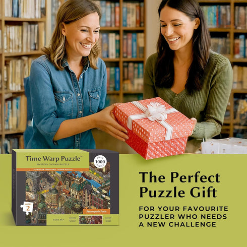 2 Sunset 1000 Time Warp Puzzle Series Sunrise to Hidden Scene | Piece Jigsaw Puzzle for Adults | Discover a Story that
