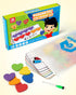 Coogam Magnetic Ten Frame Set - Math Manipulative Games for Kids with 6 Ten Frames, 60 Magnetic Counters, Montessori Toy