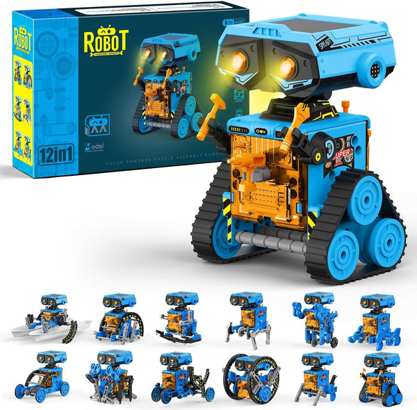 STEM Solar Power Robots Toys for Boys Aged 8-12, 12 in 1