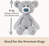 0 15 GUND Toothpick Wavy Bear, Teddy Bear Stuffed Animal for Ages and Up, Gray