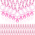 Coume 48 Sets Baby Shower Pacifiers Necklace with Mini Clothes Pins Acrylic
