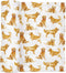Mud Pie Golden Retriever Print Muslin Baby Swaddle Blanket, 47" x 47"