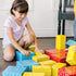 Melissa & Doug Jumbo Extra-Thick Cardboard Building Blocks - 40 Blocks in 3 Sizes for Pretend Building