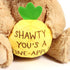BenBen 12 Inch Teddy Bear for Girlfriend - Funny Plush Bear Toy Gift with Pineapple for Women