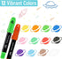 12 Pack, Mr. Pen- Jumbo Twistable Crayons, Multicolor, Non-Toxic Washable Crayons