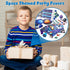 84Pcs Set BenLouis Outer Space Themed Party Favors Space Alien Coloring Books Crayons Sticker Stampers Bulk Classroom