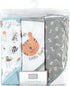 (Pack 2) Hudson Baby Unisex Baby Cotton Rich Hooded Towels, Alphabet, One Size