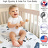 Bulldozer, Sweet Jojo Designs Fitted Baby Crib Sheets (Green Construction Truck) for Boys, Infant Nursery, Toddler Room