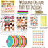 Woodland Themed Christmas Party Hats Making Kit with Chenille Stems & Stickers for DIY Art Craft Home Project