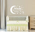 Dream Big Little One Wall Decal, Removable Vinyl Nursery Quote Stickers for Baby Kids Bedroom Decor (Big, White)