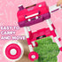 Playset 2-Layer Set 3-5, Kids Play Kitchen Toys, Kids BBQ Grill with Smoke Sound Light, Barbecue Toy with Wheels
